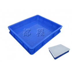 X286塑料周轉(zhuǎn)箱（箱蓋可選，可帶眼）